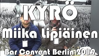 Interview with Miika Lipiäinen from Kyrö Rye Whiskey at the Bar Convent Berlin 2019 [upl. by Reivaz]