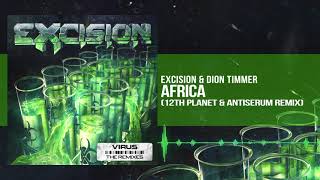 Excision amp Dion Timmer  Africa 12th Planet amp Antiserum Remix [upl. by Meekahs]