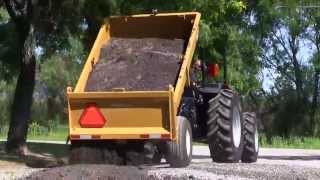 4 Ton Farm Dump  Construction Dump Trailer by Berkelmans Welding and Manufacturing Inc [upl. by Notnef108]