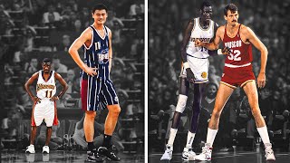 Top 10 Tallest Players In NBA History [upl. by Nnyltiac]