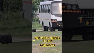 crpf driver training in ACR CAMP Bihar [upl. by Cinemod]