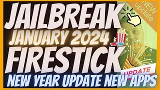 JAILBREAK FIRESTICK JANUARY 2024  BEST FULLY LOADED FIRESTICK 1 APP STORE [upl. by Notlrac779]