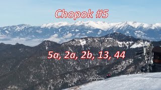 Narty Jasna Chopok cz 5 łatwe niebieskie trasy dla początkujących 5a 2a 2b 13 Niskie Tatry TMR [upl. by Micky]