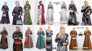 29 Model Gamis Batik Kombinasi Terbaru Dan Terlaris [upl. by Chun]