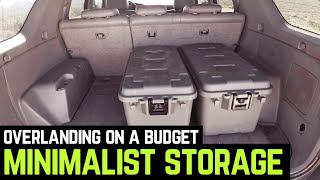 Minimalist Storage System Overlanding on a Budget [upl. by Washington]