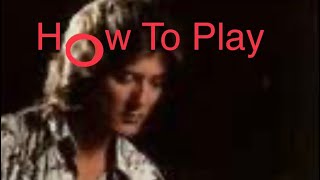 Manzanita  HOW TO PLAY Tony Rice Unit guitar pt1 lesson howtoplayguitar wagohowardhanahou [upl. by Bal585]