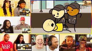 Reaction to Cyanide amp Happiness Compilation 19 [upl. by Nachison708]