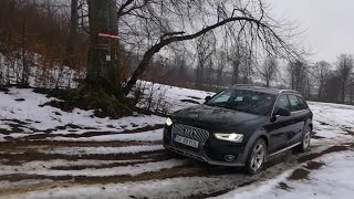 Audi A4 Allroad Best Quattro Offroad amp Snow Test [upl. by Montano]