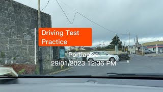 Driving Test Practice in Portlaoise Laois Ireland [upl. by Felecia635]