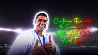 CRISTIANO RONALDO ● RARE CLIPS ● SCENEPACK ● 4K With AE CC and TOPAZ [upl. by Greenstein]