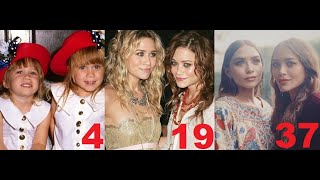 Olsen twins from 0 to 37 years old [upl. by Areyk719]