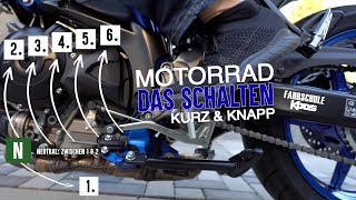 Schalten lernen Wie schalte ich eigentlich ein Motorrad Fahrschule Koos erklärt es euch [upl. by Alexandra]