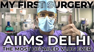 A Day in My Life at AIIMS Delhi❤️  Doing Surgery🔥  2nd year MBBS edition aiimsdelhi aiims mbbs [upl. by Odlaniger130]