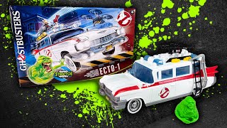 UNBOXING 2024 Ghostbusters Frozen Empire Track amp Trap Ecto1 with Ecto Stretch Tech Slimer [upl. by Lacefield]