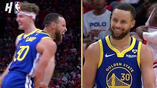 Steph Curry celebrating that the refs called a foul 😂 [upl. by Leira]