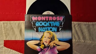 Montrose  Rock The Nation Close Up 1974 12quot Vinyl [upl. by Homans141]