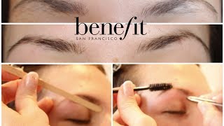 ❤ Mon expérience épilation par Benefit [upl. by Mays779]