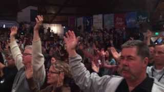 Grace Agenda Conference in Moscow Idaho closes with the Doxology [upl. by Ameerak570]