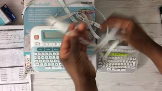 Brother PTouch Embellish Label Printer New at Michaels amp Comparison [upl. by Bradford]