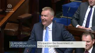 “Old baldies and grey heads” denounced in Dáil [upl. by Four]