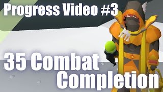 OSRS Progress Video 3 – 35 Combat Completion  Arptastic [upl. by Naerda]