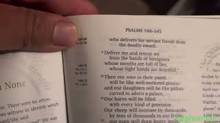 Bible quotsingingquot Old Testament Psalm 144 poeticalbooks [upl. by Tidwell]