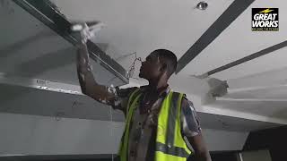 how to screed special celling Interior Decoration design [upl. by Merissa]