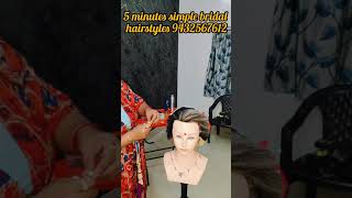 5 minutes simple hairstyles Tutorial quick hairstyles Tutorial easy tecnic hairstyles hairstyles [upl. by Akerdna]