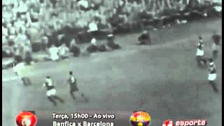 1961 EUROPEAN CUP FINAL Benfica 3 FC Barcelona 2 [upl. by Rizika817]