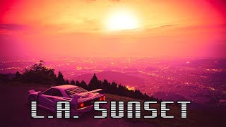 2 Hour Synthwave MIX  LA Sunset  Royalty Free Copyright Safe Music [upl. by Thirzia]