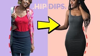 How I got super wide hips  Home workout for Hip Dips [upl. by Janean]