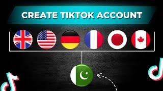 How to Create TIKTOK USAUK Account From PAKISTAN [upl. by Enneyehs]