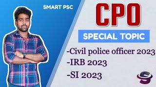 CPO special topics  part 1  kerala psc  CPO  IRB  SI  Civil police officer  WCPO [upl. by Engelbert]