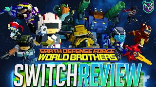 Earth Defense Force World Brothers Switch Review  EDF [upl. by Wrench]