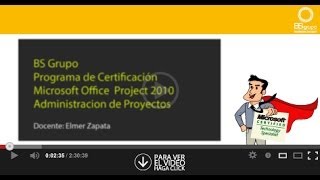 Programa de Certificación Microsoft Project [upl. by Ula]