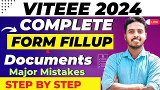 VITEEE 2024 form fill up 🔥  Step by Step  VITEEE 2024 Application form  VIT Vellore  VITEEE 2024 [upl. by Milda]