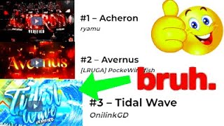 is TIDAL WAVE 3rd geometry dash MEMES [upl. by Sheets]