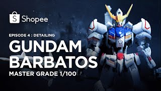 MG Gundam Barbatos  Detailing Eps 4 I Shopee Hobbies [upl. by Clere]