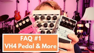 FAQ 1 DIEZEL VH4 PEDAL JONES FLANGERS amp VINTAGE TUNERS [upl. by Honeyman754]