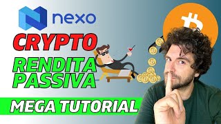 NEXO Tutorial completo  3 STRATEGIE per incrementare le tue rendite CRYPTO in CEFI [upl. by Yrffoeg]