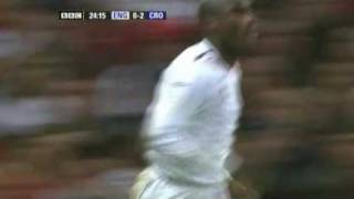 Never ending sliding tackle by Sol Campbell [upl. by Nosrac]