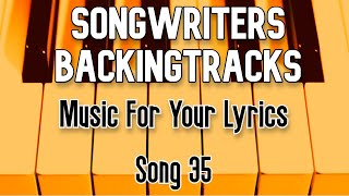 Songwriters Backing Track Piano Song 35 3 different keys [upl. by Ashlin]