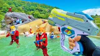 Nerf War  Water Park amp SPA Battle 5 Nerf First Person Shooter [upl. by Vernier229]