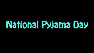 Learn How To Pronounce National Pyjama Day [upl. by Merwyn]