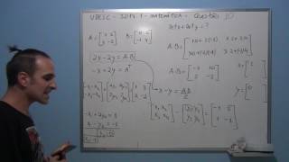 UDESC 2017 1 MATEMÁTICA Questão 10 [upl. by Lauryn]