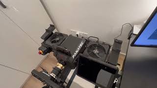 Sim Rig Wind Simulator with SimHub Base Mount Demo [upl. by Anyr626]