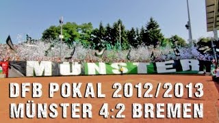 DFB Pokal Preußen Münster 42 Werder Bremen Münster 4 Life [upl. by Allyce]