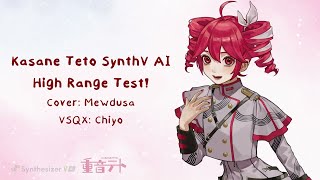 Kasane Teto SynthV AI High Range Test Cover [upl. by Chretien]