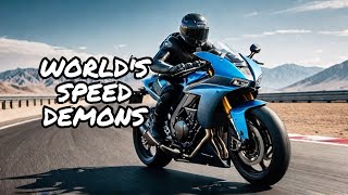 The 5 Fastest Motorbikes in the World [upl. by Rikki]