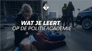 Wat je leert op de politieacademie [upl. by Yahs276]